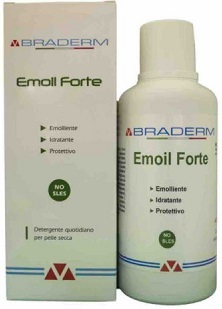 EMOIL FORTE DETERGENTE 400 ML BRADERM - Farma Nice