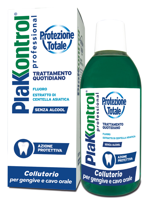 PLAKKONTROL PROTEZIONE TOTALE COLLUTORIO 500 ML - Farma Nice