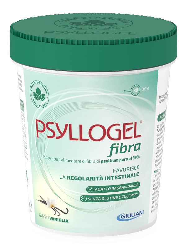 PSYLLOGEL FIBRA VANIGLIA VASO 170 G - Farma Nice
