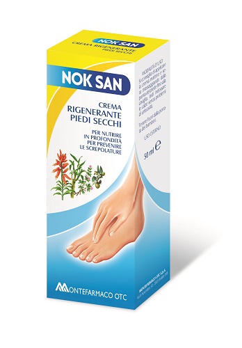 NOK SAN CREMA RIGENERANTE PIEDI SECCHI 50 ML - Farma Nice