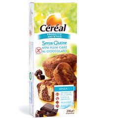 CEREAL MINIPLUMCAKE GOCCE CIOCCOLATO 200 G - Farma Nice