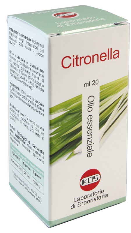 CITRONELLA OLIO ESSENZIALE 20 ML - Farma Nice