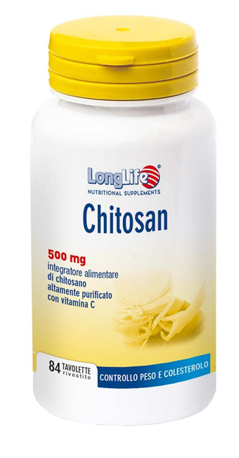 LONGLIFE CHITOSAN 84 TAVOLETTE - Farma Nice