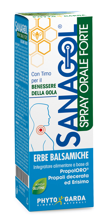 SANAGOL SPRAY FORTE ERBE BALSAMICHE 20 ML - Farma Nice