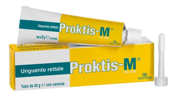 UNGUENTO RETTALE PROKTIS/M PLUS 30G CON CANNULA - Farma Nice