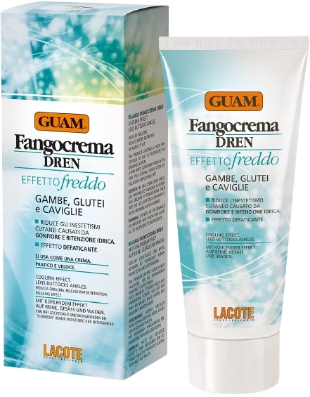 GUAM FANGOCREMA DREN EFFETTO FREDDO 200 ML - Farma Nice