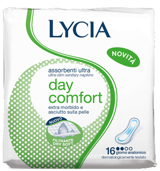 LYCIA ULTRASOTTILE ANATOMICO 16 PEZZI - Farma Nice