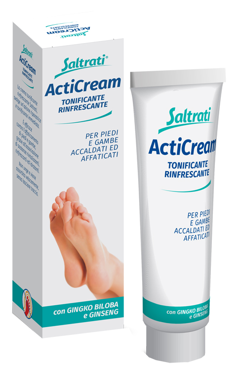 SALTRATI ACTICREAM TONIFICANTE RINFRESCANTE PER PIEDI E GAMBE 100 ML - Farma Nice