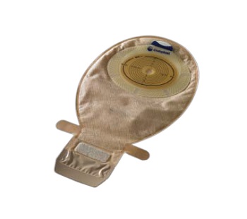 SACCA PER ILEOSTOMIA CON HIDE/AWAY APERTA TRASPARENTE RITAGLIABILE CON VELCRO 10/76MM MISURA MAXI 650ML - Farma Nice