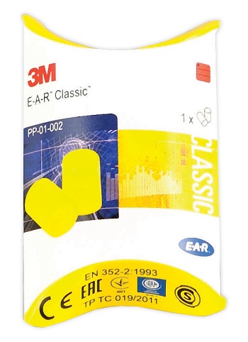 EAR TAPPO AURICOLARE IN SPUGNA 2 PEZZI - Farma Nice