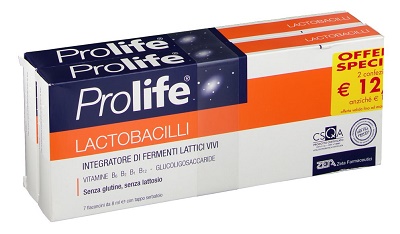 PROLIFE LACTOBACILLI DUE CONFEZIONI DA 7 FLACONCINI DA 8 ML - Farma Nice