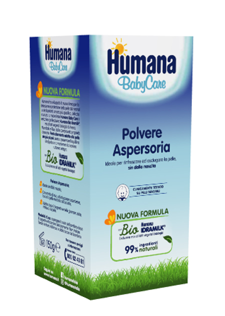 HUMANA BABY CARE POLVERE ASPERSORIA 150 G - Farma Nice