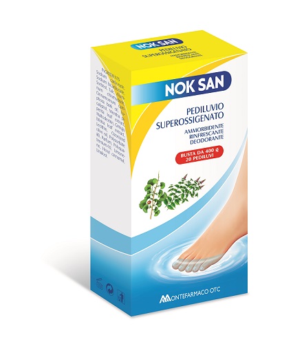 NOK SAN PEDILUVIO SUPEROSSIGENATO 400 G - Farma Nice