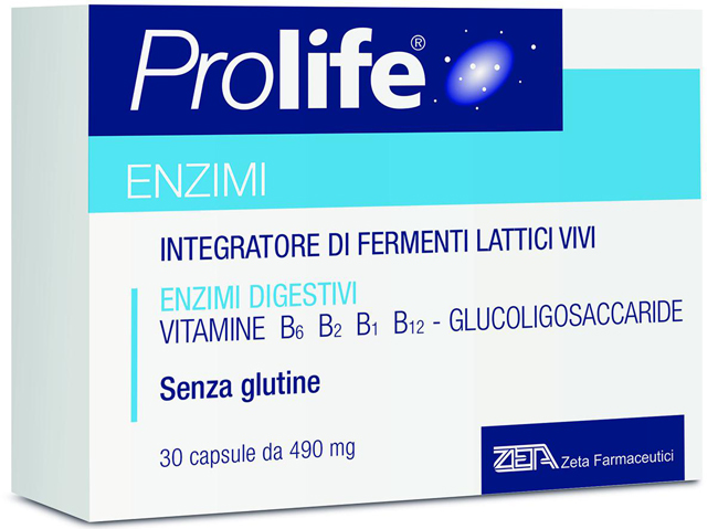 PROLIFE ENZIMI 30 CAPSULE - Farma Nice