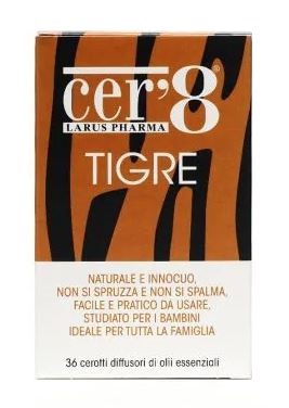 CER'8 TIGRE CUSCINETTO ADESIVO 36 PEZZI - Farma Nice