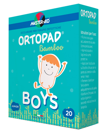 CEROTTO OCULARE PER ORTOTTICA ORTOPAD BOYS M 5,4X7,6 20 PEZZI - Farma Nice