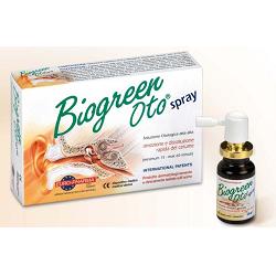 SOLUZIONE OTOLOGICA BIOGREEN OTO SPRAY RIMOZIONE E DISSOLUZIONE CERUME 13 ML - Farma Nice