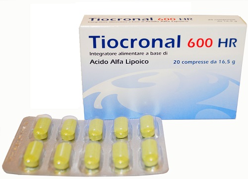 TIOCRONAL 600 HR 20 COMPRESSE - Farma Nice