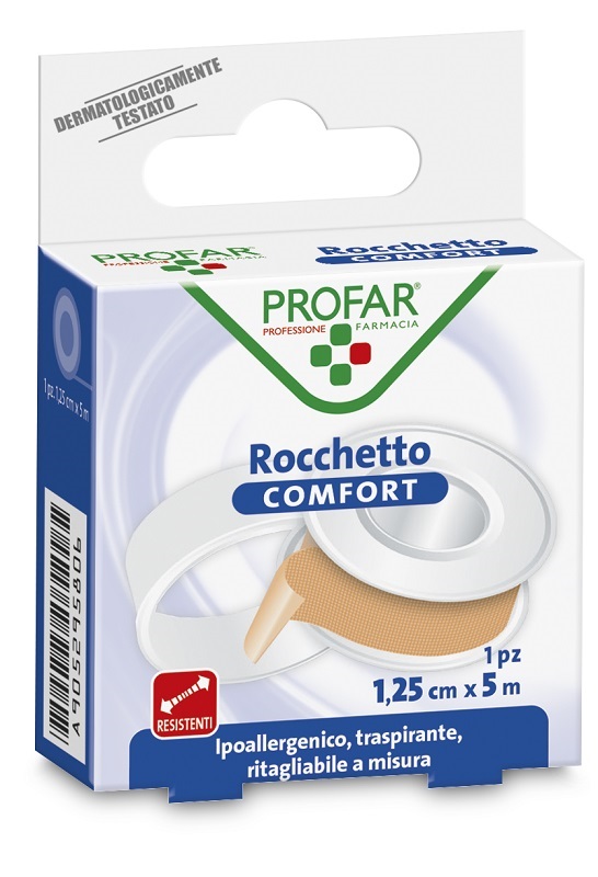 ROCCHETTO IN TELA COMFORT 1,25 CM X 5 M PROFAR - Farma Nice
