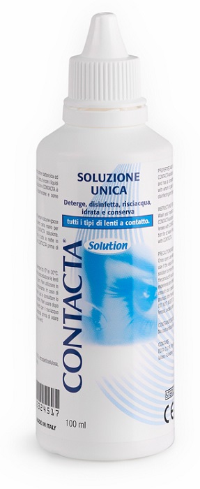 SOLUZIONE UNICA ISOTONICA CONTACTA 100ML - Farma Nice