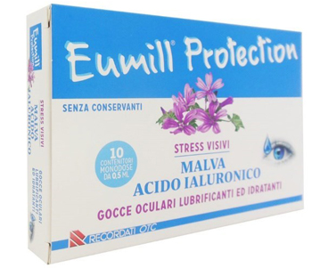 EUMILL PROTECTION GOCCE OCULARI 10 FLACONCINI MONODOSE 0,5 ML - Farma Nice