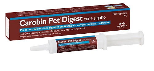 CAROBIN PET DIGEST PASTA APPETIBILE 30 G - Farma Nice
