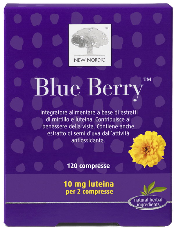 BLUE BERRY 120 COMPRESSE - Farma Nice