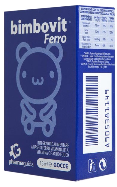 BIMBOVIT FERRO GOCCE 15 ML - Farma Nice