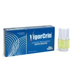 VIGORCRIN LOZIONE RINFORZANTE NUTRIENTE 20 FIALE MONODOSE DA 5 ML - Farma Nice