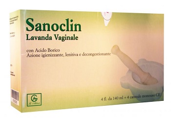 SANOCLIN LAVANDA VAGINALE 4 FLACONI 140 ML - Farma Nice