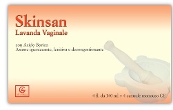 SKINSAN LAVANDA VAGINALE 4 FLACONI 140 ML + 4 CANNULE VAGINALI MONOUSO IN BLISTER - Farma Nice