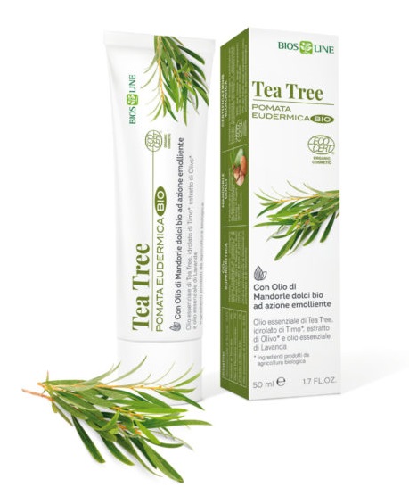 BIOSLINE TEA TREE POMATA EUDERMICA CERT ECOCERT 50 ML - Farma Nice