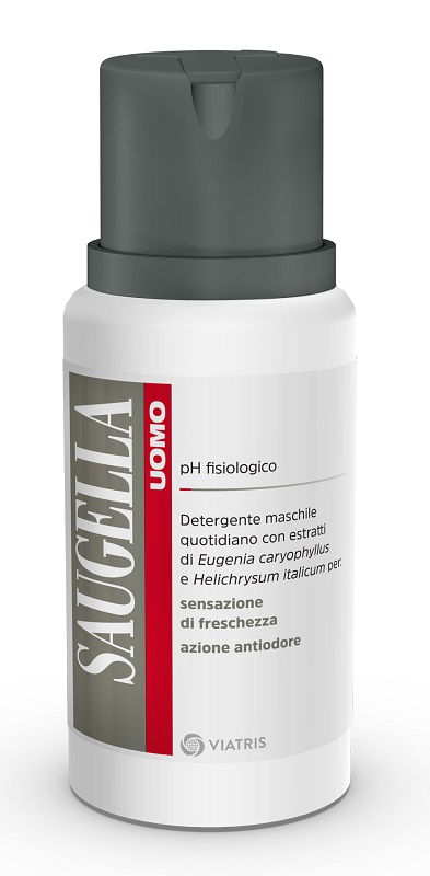 SAUGELLA UOMO PH FISIOLOGICO DETERGENTE MASCHILE 200 ML - Farma Nice