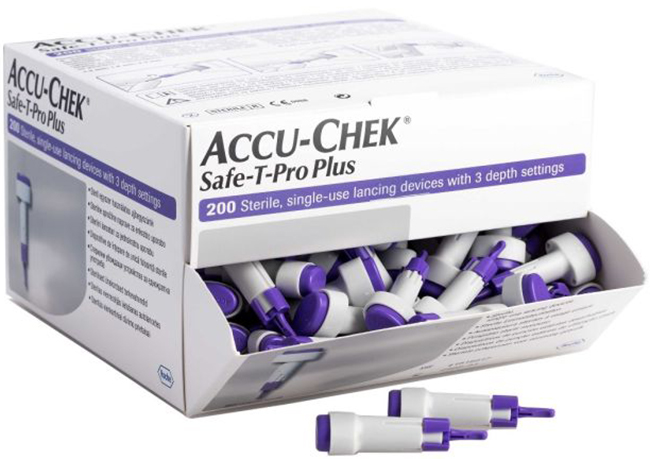 LANCETTE PUNGIDITO ACCU-CHEK SAFE T PRO PLUS PD 200 PEZZI - Farma Nice