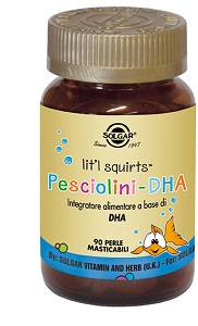 PESCIOLINI DHA 90 PERLE MASTICABILI - Farma Nice