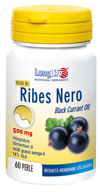 LONGLIFE OLIO RIBES NERO 60 PERLE - Farma Nice