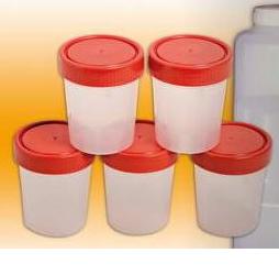 CONTENITORE URINA CURAMED CON TAPPO A VITE 120 ML - Farma Nice