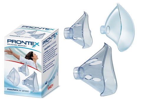 MASCHERA PEDIATRICA AEROSOL PRONTEX FAST LINE IN PLASTICA - Farma Nice