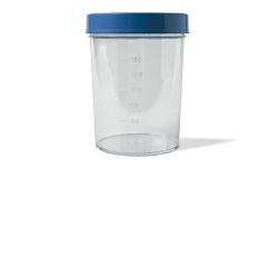 CONTENITORE PIC STERILE TRASPARENTE PER ANALISI DEI FLUIDI ORGANICI 100 ML TAPPO A VITE + ETICHETTA AUTOADESIVA - Farma Nice