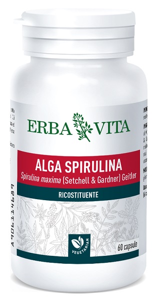 ALGA SPIRULINA 60 CAPSULE 450 MG - Farma Nice