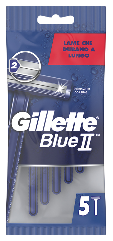 RASOIO GILLETTE BLUE II STANDARD 6 X 20 X 5 - Farma Nice
