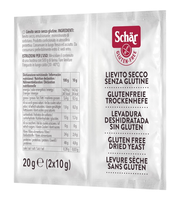 SCHAR LIEVITO SECCO 2 BUSTINE DA 10 G - Farma Nice