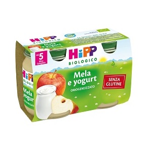 HIPP BIO HIPP BIO OMOGENEIZZATO MELA YOGURT 2X125 G - Farma Nice