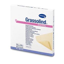 GARZA PARAFFINATA GRASSOLIND 10X10CM 10 PEZZI - Farma Nice