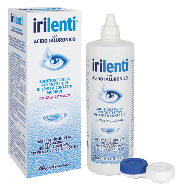 SOLUZIONE UNICA PER LENTI A CONTATTO IRILENTI 300ML - Farma Nice