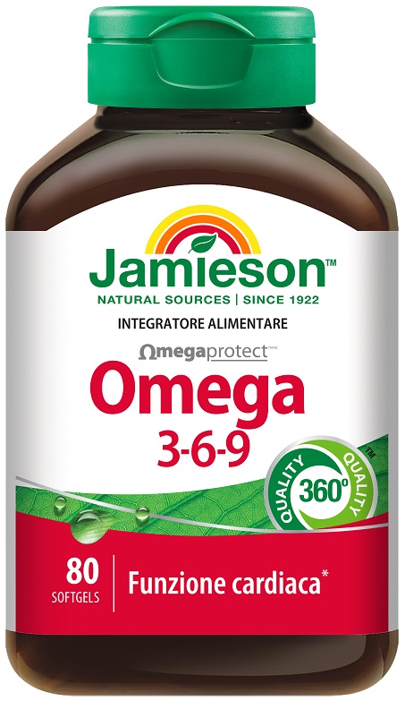 JAMIESON OMEGA 3-6-9 80 SOFTGELS - Farma Nice