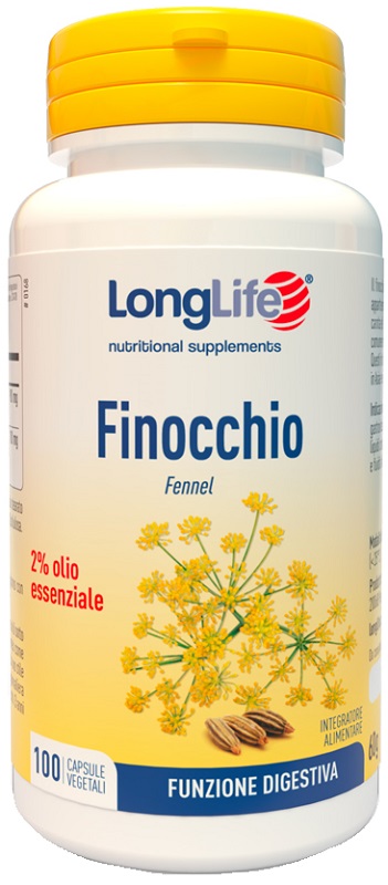 LONGLIFE FINOCCHIO 1% 100 CAPSULE VEGETALI - Farma Nice