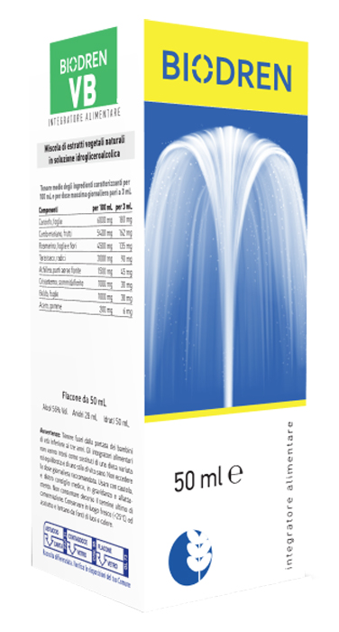 BIODREN VB 50 ML SOLUZIONE IDROALCOLICA - Farma Nice
