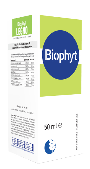 BIOPHYT LEGNO 50 ML SOLUZIONE IDROALCOLICA - Farma Nice