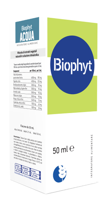 BIOPHYT ACQUA 50 ML SOLUZIONE IDROALCOLICA - Farma Nice